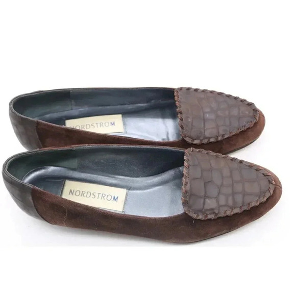 Nordstrom Leather Loafers-Flats-Size 8M - Picture 9 of 9